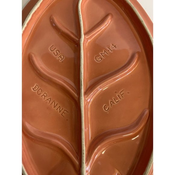 California Pottery Doranne Serving Platter Big Vintage - Picture 5 of 8